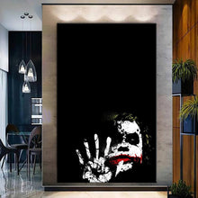 Load image into Gallery viewer, Stretched canvas wall art print – Canvas Wall Art Painting JOKER037 – Small – 20x30 in (50x75 cm) – Iloski Art LLC
