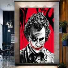 Load image into Gallery viewer, Stretched canvas wall art print – Canvas Wall Art Painting JOKER066 – Small – 20x30 in (50x75 cm) – Iloski Art LLC
