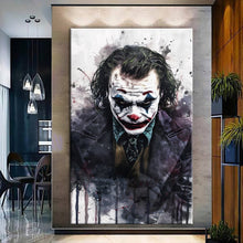 Load image into Gallery viewer, Stretched canvas wall art print – Canvas Wall Art Painting JOKER062 – Small – 20x30 in (50x75 cm) – Iloski Art LLC
