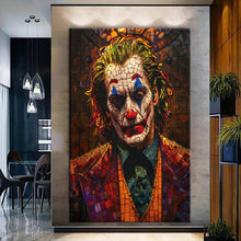 Load image into Gallery viewer, Stretched canvas wall art print – Canvas Wall Art Painting JOKER018 – Small – 20x30 in (50x75 cm) – Iloski Art LLC
