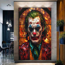 Load image into Gallery viewer, Stretched canvas wall art print – Canvas Wall Art Painting JOKER025 – Small – 20x30 in (50x75 cm) – Iloski Art LLC
