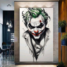 Load image into Gallery viewer, Stretched canvas wall art print – Canvas Wall Art Painting  JOKER142 – Small – 20x30 in (50x75 cm) – Iloski Art LLC
