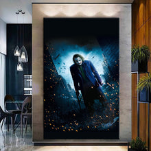 Load image into Gallery viewer, Stretched canvas wall art print – Canvas Wall Art Painting JOKER059 – Small – 20x30 in (50x75 cm) – Iloski Art LLC
