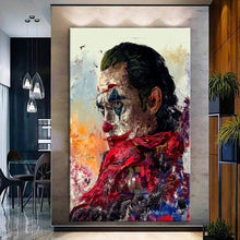 Load image into Gallery viewer, Stretched canvas wall art print – Canvas Wall Art Painting JOKER026 – ⭐ Small – 20x30 in (50x75 cm) – Iloski Art LLC
