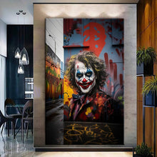 Load image into Gallery viewer, Stretched canvas wall art print – Canvas Wall Art Painting JOKER054 – Small – 20x30 in (50x75 cm) – Iloski Art LLC
