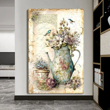 Load image into Gallery viewer, Stretched canvas wall art print – Canvas Wall Art Painting Flowers FLW003 – Small – 20x30 in (50x75 cm) – Iloski Art LLC
