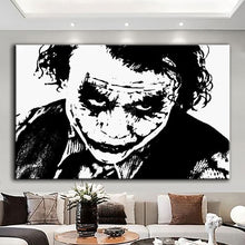 Load image into Gallery viewer, Stretched canvas wall art print – Canvas Wall Art Painting JOKER003 – Small – 30x20 in (75x50 cm) – Iloski Art LLC
