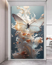 Load image into Gallery viewer, Stretched canvas wall art print – Canvas Wall Art Painting Butterfly BF009 – Small – 20x30 in (50x75 cm) – Iloski Art LLC
