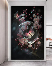 Load image into Gallery viewer, Stretched canvas wall art print – Canvas Wall Art Painting Butterfly BF038 – Small – 20x30 in (50x75 cm) – Iloski Art LLC
