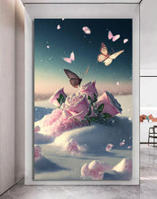 Load image into Gallery viewer, Stretched canvas wall art print – Canvas Wall Art Painting Butterfly BF032 – Small – 20x30 in (50x75 cm) – Iloski Art LLC
