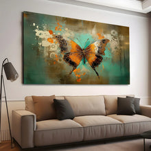 Load image into Gallery viewer, Stretched canvas wall art print – Canvas Wall Art Painting Butterfly BF033 – Small – 30x20 in (75x50 cm) – Iloski Art LLC
