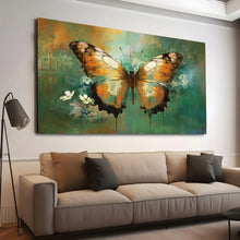 Load image into Gallery viewer, Stretched canvas wall art print – Canvas Wall Art Painting Butterfly BF029 – Small – 30x20 in (75x50 cm) – Iloski Art LLC
