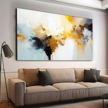 Load image into Gallery viewer, Canvas printed painting, not framed, rolled in tube, subject merkandi, abstract painting
