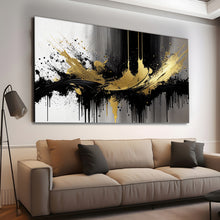 Load image into Gallery viewer, Canvas printed painting, not framed, rolled in tube, subject merkandi, abstract painting
