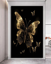 Load image into Gallery viewer, Stretched canvas wall art print – Canvas Wall Art Painting Butterfly BF065 – Small – 20x30 in (50x75 cm) – Iloski Art LLC
