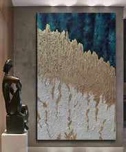 Load image into Gallery viewer, Canvas Wall Art Abstract Sea ABST0002 - Iloski Art LLC
