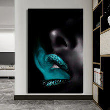 Load image into Gallery viewer, Canvas Wall Art African Woman Painting AFRW0049 - Iloski Art LLC
