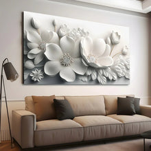 Load image into Gallery viewer, Stretched canvas wall art print – Canvas Wall Art Painting Flowers FLW004 – Small – 30x20 in (75x50 cm) – Iloski Art LLC
