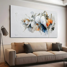Load image into Gallery viewer, Stretched canvas wall art print – Canvas Wall Art Painting Flowers FlowA100 – Small – 30x20 in (75x50 cm) – Iloski Art LLC
