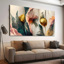 Load image into Gallery viewer, Stretched canvas wall art print – Canvas Wall Art Painting Flowers FlowA087 – Small – 30x20 in (75x50 cm) – Iloski Art LLC
