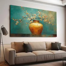 Load image into Gallery viewer, Stretched canvas wall art print – Canvas Wall Art Painting Flowers Flow059 – Small – 30x20 in (75x50 cm) – Iloski Art LLC
