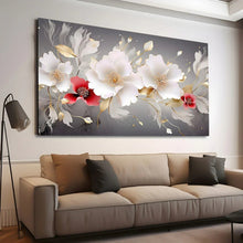 Load image into Gallery viewer, Stretched canvas wall art print – Canvas Wall Art Painting Flowers FlowA090 – Small – 30x20 in (75x50 cm) – Iloski Art LLC
