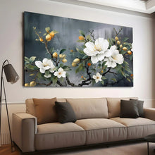 Load image into Gallery viewer, Stretched canvas wall art print – Canvas Wall Art Painting Flowers FlowA037 – Small – 30x20 in (75x50 cm) – Iloski Art LLC
