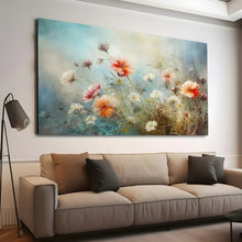 Load image into Gallery viewer, Stretched canvas wall art print – Canvas Wall Art Painting Flowers FlowA028 – Small – 30x20 in (75x50 cm) – Iloski Art LLC
