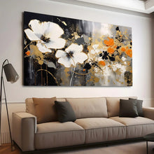 Load image into Gallery viewer, Stretched canvas wall art print – Canvas Wall Art Painting Flowers Flow051 – Small – 30x20 in (75x50 cm) – Iloski Art LLC
