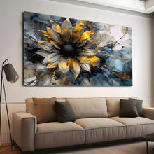 Load image into Gallery viewer, Stretched canvas wall art print – Canvas Wall Art Painting Flowers Flow034 – Small – 30x20 in (75x50 cm) – Iloski Art LLC
