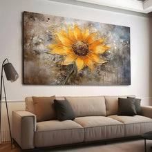 Load image into Gallery viewer, Stretched canvas wall art print – Canvas Wall Art Painting Flowers Flow026 – Small – 30x20 in (75x50 cm) – Iloski Art LLC
