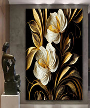 Load image into Gallery viewer, Stretched canvas wall art print – Canvas Wall Art Painting Flowers FLA079 – Small – 20x30 in (50x75 cm) – Iloski Art LLC
