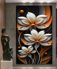 Load image into Gallery viewer, Stretched canvas wall art print – Canvas Wall Art Painting Flowers FLA085 – Small – 20x30 in (50x75 cm) – Iloski Art LLC
