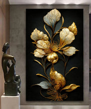Load image into Gallery viewer, Canvas Wall Art Painting Flowers FLA016 - Iloski Art LLC
