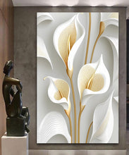 Load image into Gallery viewer, Canvas printed painting, subject Flowers
