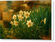 Load image into Gallery viewer, Daffodils in Bloom Ohird - Canvas Print
