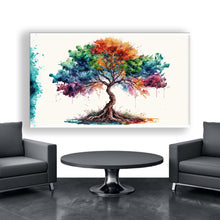 Load image into Gallery viewer, Stretched canvas wall art print – Canvas Wall Art Painting Trees and Branches TB141 – Small – 30x20 in (75x50 cm) – Iloski Art LLC
