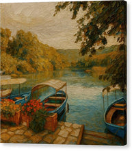 Load image into Gallery viewer, Drim with Boats - Canvas Print
