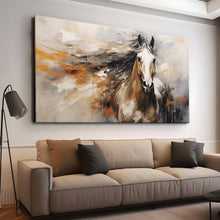 Load image into Gallery viewer, Stretched canvas wall art print – Canvas Wall Art Painting Horses HR119 – Small – 30x20 in (75x50 cm) – Iloski Art LLC
