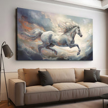 Load image into Gallery viewer, Stretched canvas wall art print – Canvas Wall Art Painting Horses HR186 – Small – 30x20 in (75x50 cm) – Iloski Art LLC
