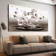 Load image into Gallery viewer, Stretched canvas wall art print – Canvas Wall Art Painting Flowers FLA064 – Small – 30x20 in (75x50 cm) – Iloski Art LLC
