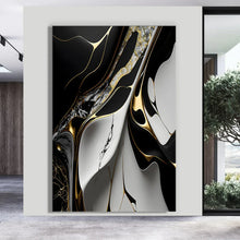 Load image into Gallery viewer, Canvas Wall Art Painting FLUID0075 - Iloski Art LLC
