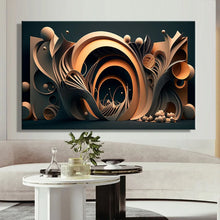 Load image into Gallery viewer, Canvas Wall Art Painting FLUID0096 - Iloski Art LLC
