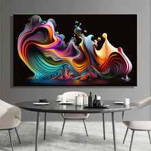 Load image into Gallery viewer, Canvas Wall Art Painting FLUID0091 - Iloski Art LLC
