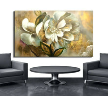 Load image into Gallery viewer, Stretched canvas wall art print – Canvas Wall Art Painting Flowers FLA071 – Small – 30x20 in (75x50 cm) – Iloski Art LLC
