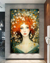 Load image into Gallery viewer, Stretched canvas wall art print – Canvas Wall Art Painting Vasilica Beautiful VBN007 – Small – 20x30 in (50x75 cm) – Iloski Art LLC
