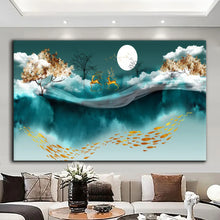 Load image into Gallery viewer, Canvas Wall Art Abstract ABST0008 - Iloski Art LLC
