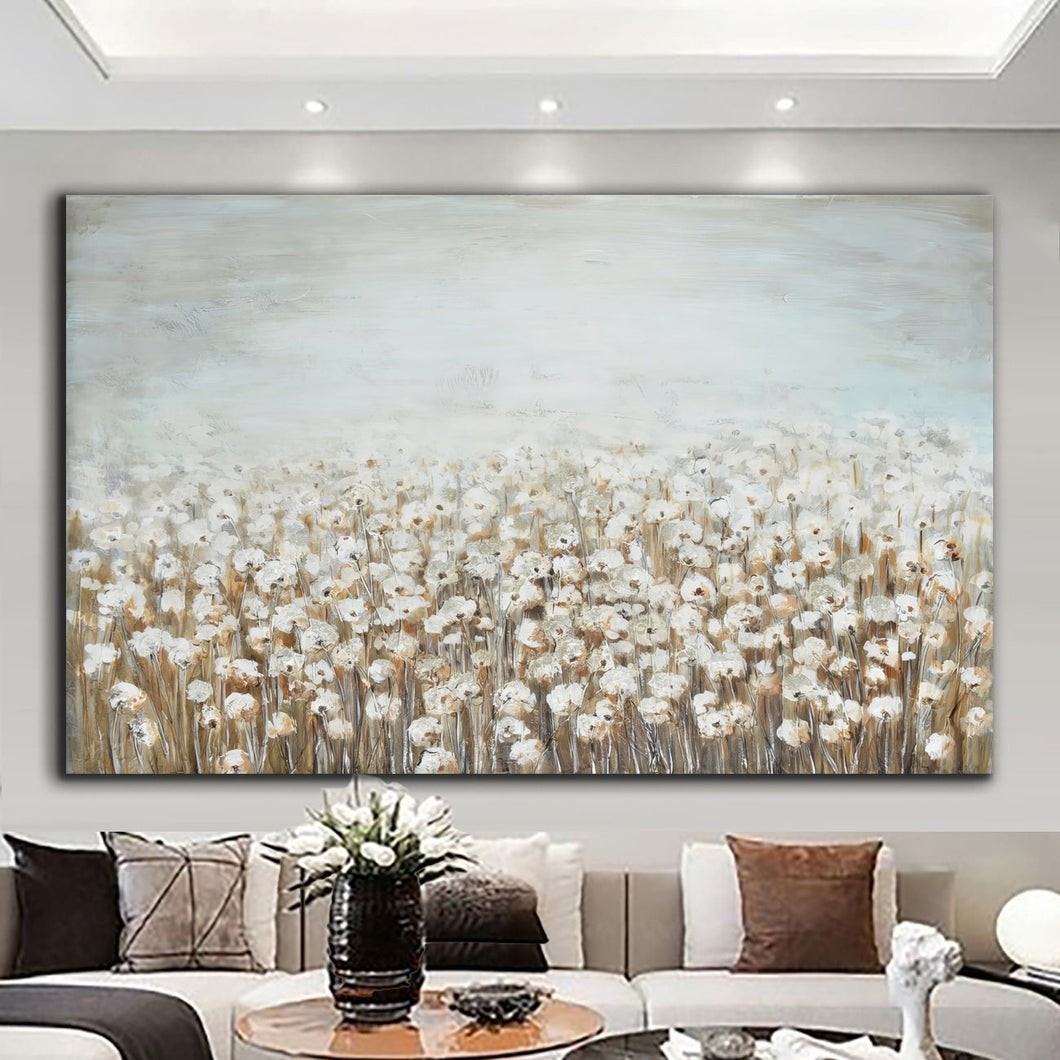Canvas printed painting, subject Flowers