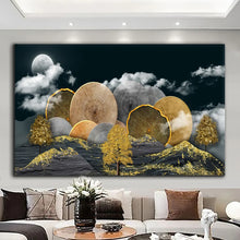 Load image into Gallery viewer, Canvas Wall Art Abstract ABST0011 - Iloski Art LLC
