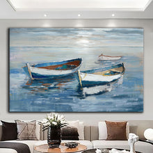 Load image into Gallery viewer, Canvas printed painting, not framed, rolled in tube, subject nature, preries, mountains.
